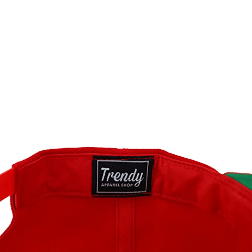 Image of Oversize XXL Structured Blank Flatbill Snapback Cap
