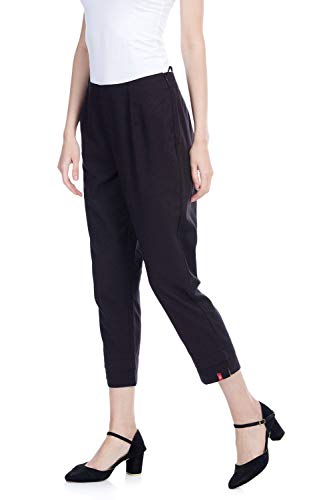 Image of BIBA Womens Solid Pants