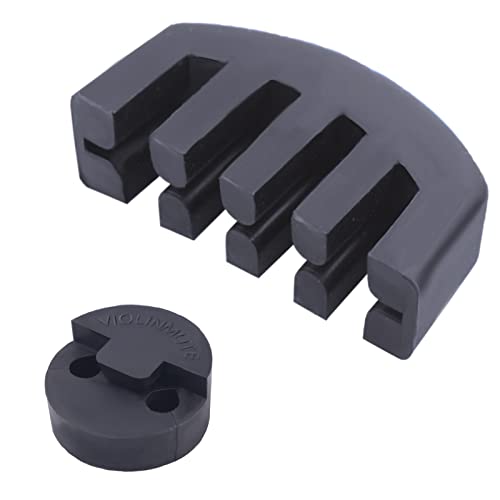 Rubber Violin Practice Mute (Claw & Round Style)
