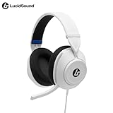PowerA LucidSound LS10P Gen 2 Wired Gaming Headset for PlayStation 4 & 5 and PC with Easy Audio Controls, Comes with Mic, White