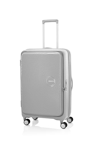 Image of American Tourister - Curio - Hardside Suitcase, New Model Cool Gray, ワンサイズ, Suitcase Carrying Case