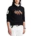 Produktbild Polo Ralph Lauren Herren Triple Pony Hoodie, Schwarz, Medium, 710823853006-Black-M