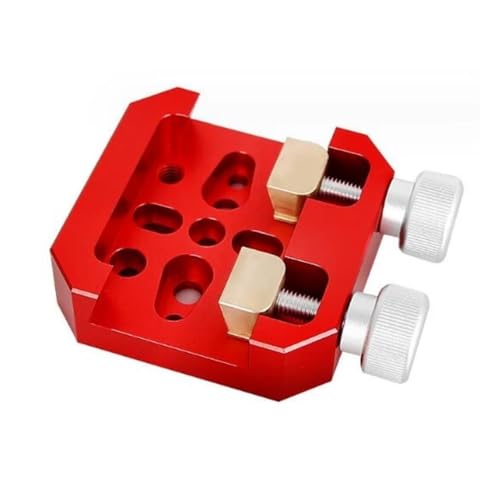 Ranura grande fija doble de 88x88mm para accesorios de telescopio astronómico con base reforzada roja