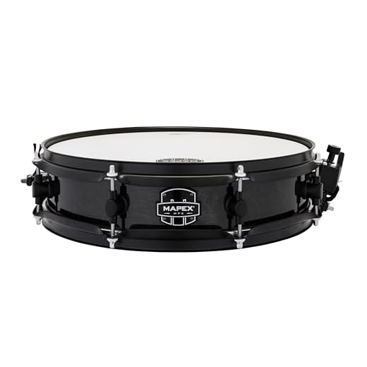 Mapex MPX Maple/Poplar Piccolo Snare Drum - 3.5 x 14-inch - Black with Black Hardware