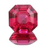 Dine Gems Atractiva forma de corte Asscher de grado A1 natural Panna Manik Pukhraj Neelam Rashi Ratan sin calentar, sin tratar, zafiro azul auténtico, amarillo, zafiro, esmeralda, rubí, piedra