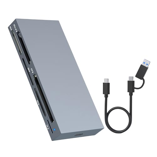 CFE TYPEA Lector CARNA 6 En 1 Adaptador Tarjeta Memoria para MS Múltiples USB3.0 TIPEC Transferencia Datos Velocidad Rápida