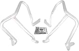 Motorrad Sturzbügel Autobahn Bars Für BMW R1250RT 2018 19 20 21 22-24 R1250 RT Motorrad Für Motor Schutz Seite(Silver Front Bumper)