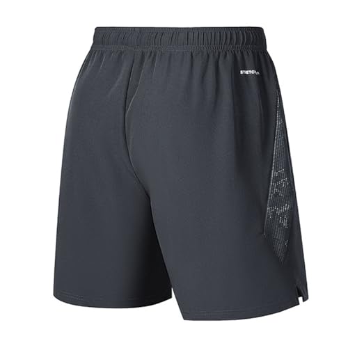 Xiaojmake Men's Loose Fit Athletic Shorts with Zipper Pockets Quick Dry Running Short Lightweight Swim Trunks Beach Shorts2