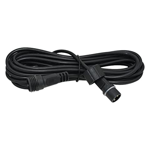 Totofac Extension Cable, 5M/16.4Ft Extension Lead Waterproof Cord Anti-Corrosion Wiring for Garden Lights Path Lighting LED Landscape Spotlights Cover
