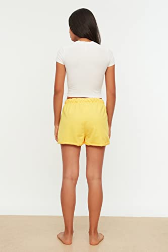 Trendyol Pantaloncini e Bermuda in Vita Gialla