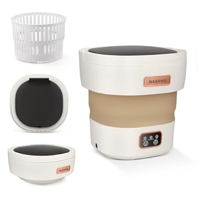 Portable Washing Machine, 12L Foldable Mini Was...