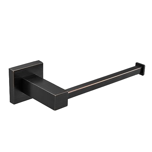 BigBig Home Suporte de papel higiénico de bronze, suporte para papel higiénico montado na parede, suporte para rolo de papel higiénico para parede de casa de banho, conjunto de acessórios de casa de