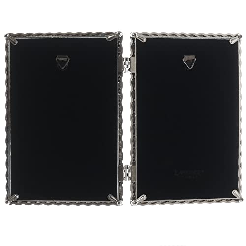 Cadre photo double articulé 10x15 cm stable pour petits espaces - 5