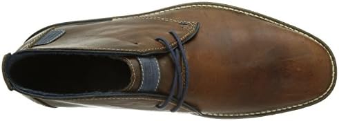 Rieker Mens Laced Boot Marron/Navy/Denim Size 45 M EU / 11 D(M) US | Image 4