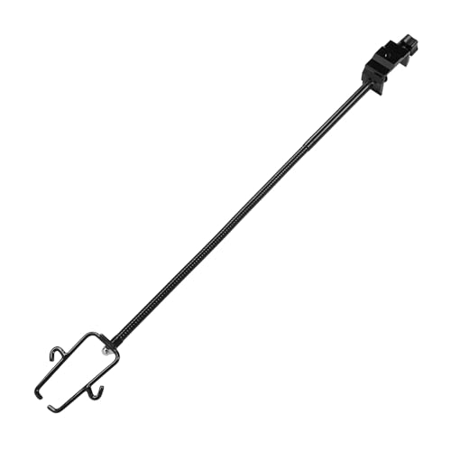 Support sèche-cheveux mains libres aluminium à angle réglable pour comptoir