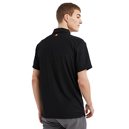 ellesse Bertola Camiseta, Negro, S para Hombre