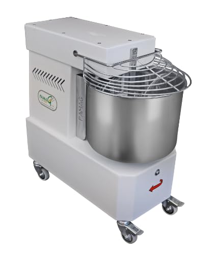Generico Impastatrice a spirale Grilletta da kg.20 di impasto 10 velocità alta idratazione, IM2010VHH
