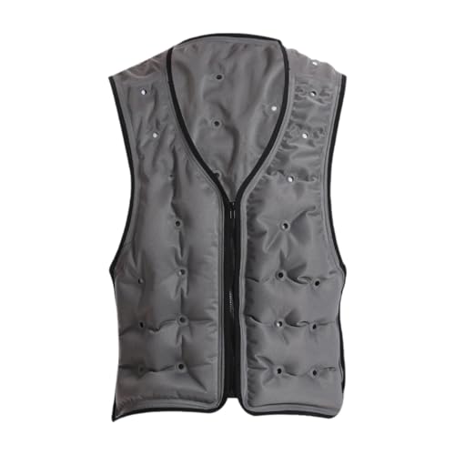 Deevoka Colete de resfriamento com zíper colete de gelo ao ar livre para corrida esportes motociclet