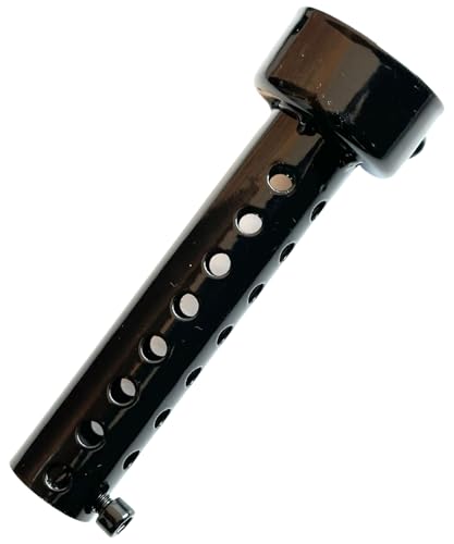 HTharros インナーサイレンサー バイク用 45mm ブラック 1本 騒音対策 汎用 バイク マフラー 消音器 45-B