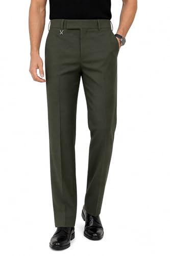 Image of Men's Formal Trouser Pant| Men's Bootcut Important Pant | Men Slim Fit Pants, Straight Fit Formal Trouser | Elegant Styling for Daily Use