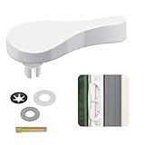 Sliding Door Latch Lever, Patio Door Latch Replacement for Sliding Door Handle, 1-3/8 inch Pin, for Patio Door Parts Replacement