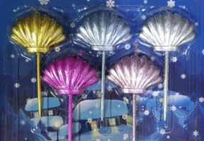 Mermaid Theme Candles Set for Kids Birthday Celebration & Cake- Cup Cake Decoration, Party Cake Decoration, Cake Candles for Kids, Cute Shell Candle for Kids Birthday (See Shell)-image-11