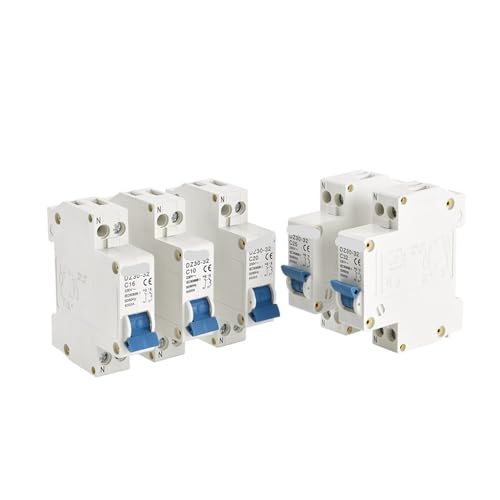 Interruptor de aire DZ30-32 1P+N de 32A para carril doméstico 230V y 6kA 3