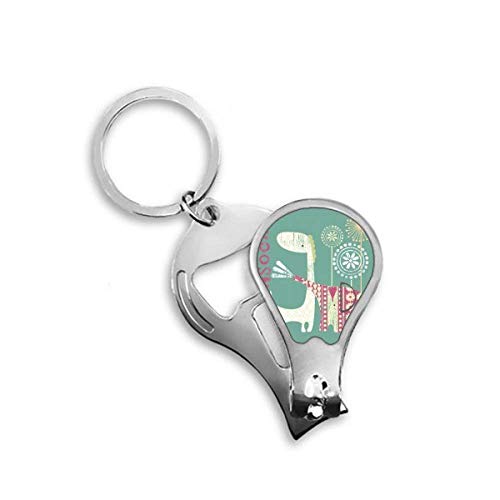 Coupe-ongles précis girafe éléphant DIYthinker pour éviter les ongles cassés