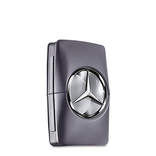 Mercedes-Benz Man Grey - Elegant Fragrance With Sensual Amber Woody Notes - Mesmerize The Senses With Original Luxury Men’s Eau De Toilette Spray - Endless Day Through Night Scent Payoff - 3.4 OZ