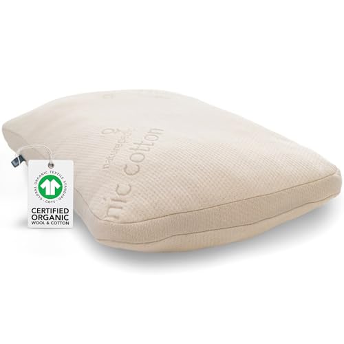 Naturepedic Organic Wool Pillow - Queen Size