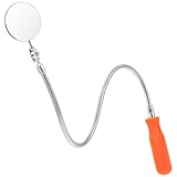 TOPBATHY Inspektionsspiegel Ausziehbar Mechanisch Mit - Für Fahrzeuguntersuchung Runder Teleskopspiegel Für -inspektionen