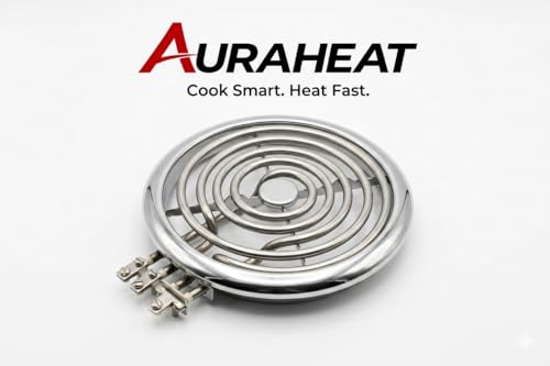 Image of G Coil Stainless Steel Electric Element 2000 Watt Heavy Duty | 7 Inch (Approx) Heating Coil | Fast Heating, Durable & Energy Efficient