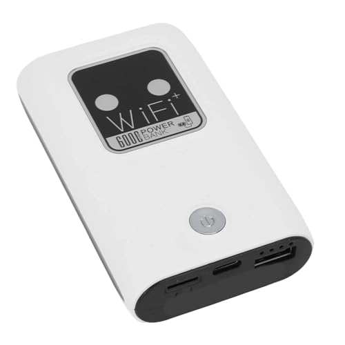 Image of 300Mbps 4G LTE Portable WiFi Computer Routers, Mobile Hotspot Wireless Router, 6000mAh Battery Routers with Nano SIM Card Slot, Ideal for Travel & Multi User Office