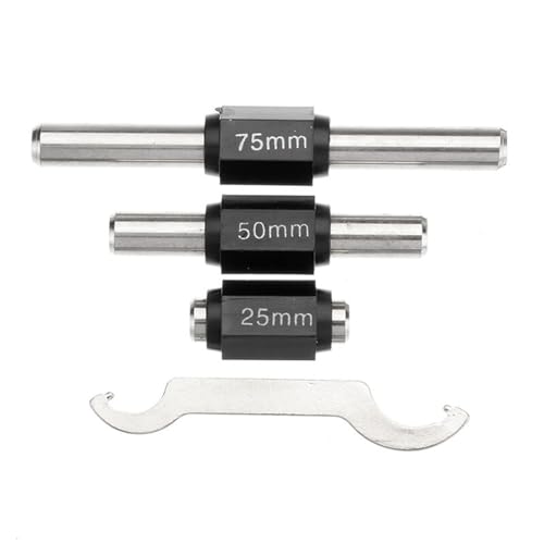 Set de micrómetros de exterior 4 pcs 0-100mm precisión 0.01mm miniatura 3