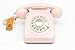 GPO 746ROTARYPINK Retro Telefon mit Wählscheibe im 70er Jahre Design Pink- Nelke Rosa