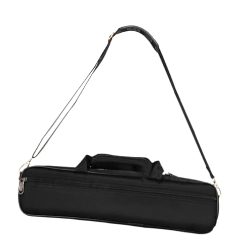 DeeRace フルートキャリーケース 調節可能なショルダーストラップ付き 防水キャリーハンドル フルート収納ケース 旅行 パーティー ギフト パフォーマンス用