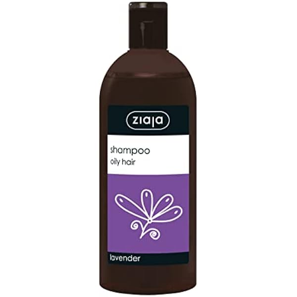 Ziaja Oily Hair Lavender Szampon, Przezroczysty, 500 ml