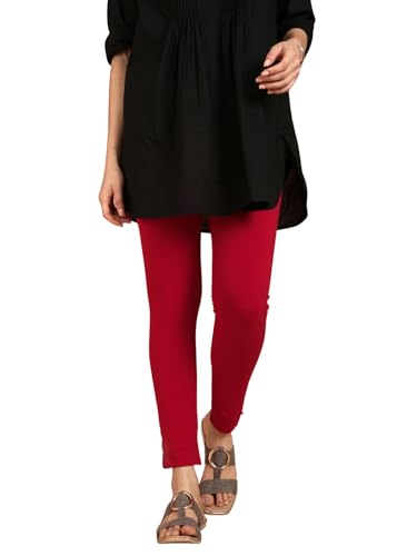 Image of TWIN BIRDS Regular Fit Cotton Blended Fabric Sleek Ethnic Knitted Kurti Pant with Functional Pocket for Women