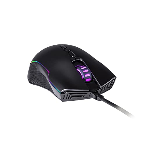 Image of Cooler Master Optical Gaming Mouse (USB /Black /10000dpi /8 Buttons /RGB LED) - MasterMouse CM310