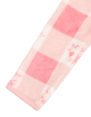 John Deere Farm Animals Girls Half Zip Woobie Sweatshirt Toddler Sizes (2T - 4T)4