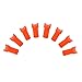 Smsyhgh Plastic Arrow Nocks Archery Half Moon Arrow Nocks Crossbow Arrow Nocks Hunting Arrow Tails for ID 7.6mm Crossbow Arrow Shaft (Orange)