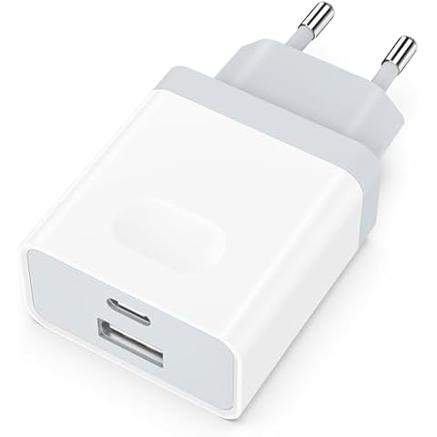 Chargeur USB C, Rapide Prise USBC Replacement for iPhone 16 15 14 13 12 11 Pro Max SE XS XR 8 Plus Cover