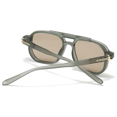 QYOGWHTRJ-Retro Sun Glasses For Women Uv400 Summer Style Frame Sunglasses For Men,A37544