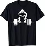 new limited weightlifting gym angry gorilla, fitness gorilla lifting t-shirt