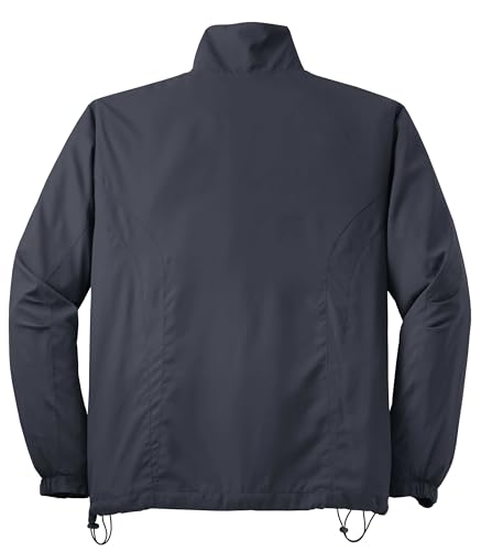 SPORT-TEK Men's Full Zip Wind Jacket2