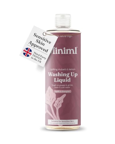 Miniml Washing Up Liquid Rhubarb & Lemon 400ml