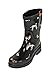Regenliebe Damen Gummistiefel Waldi Halbschaft Regenstiefel Hunde Motiv, Farbe:schwarz, Gr&ouml;&szlig;e:39 EU