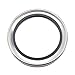 GTPBAO Gasket Rotating 1pcs PTFE Lip Oil Seal with Stainless Steel Housing Single Lip and Dual Lip Screw 52 * 72 * 10 mm Oil Seal Air Compressor Parts Seal Resistant (Color : 52x72x10 PSLBDBK)