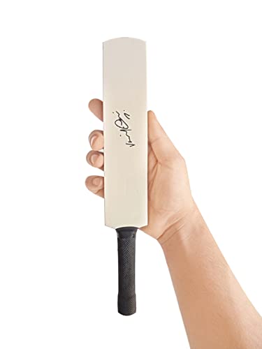 Image of Wood Autograph Miniature Bat Virat Kohli Printed Autograph (Not Original) for Show Piece and Gift Purpose (They Can't be Used for Paying Cricket)