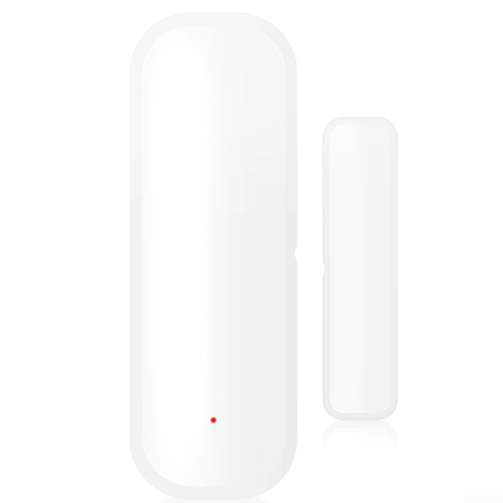para Tuya - Sensor de puerta inteligente, detectores de apertura/cerrada, inalámbrico, sensor de ventana con notificación de aplicación, alerta, para seguridad del hogar y automatización del hogar